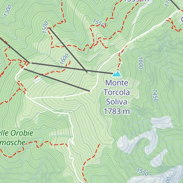 Map of Monte Torcola