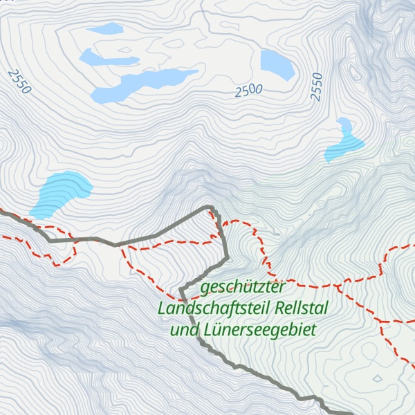 Map of Schesaplana