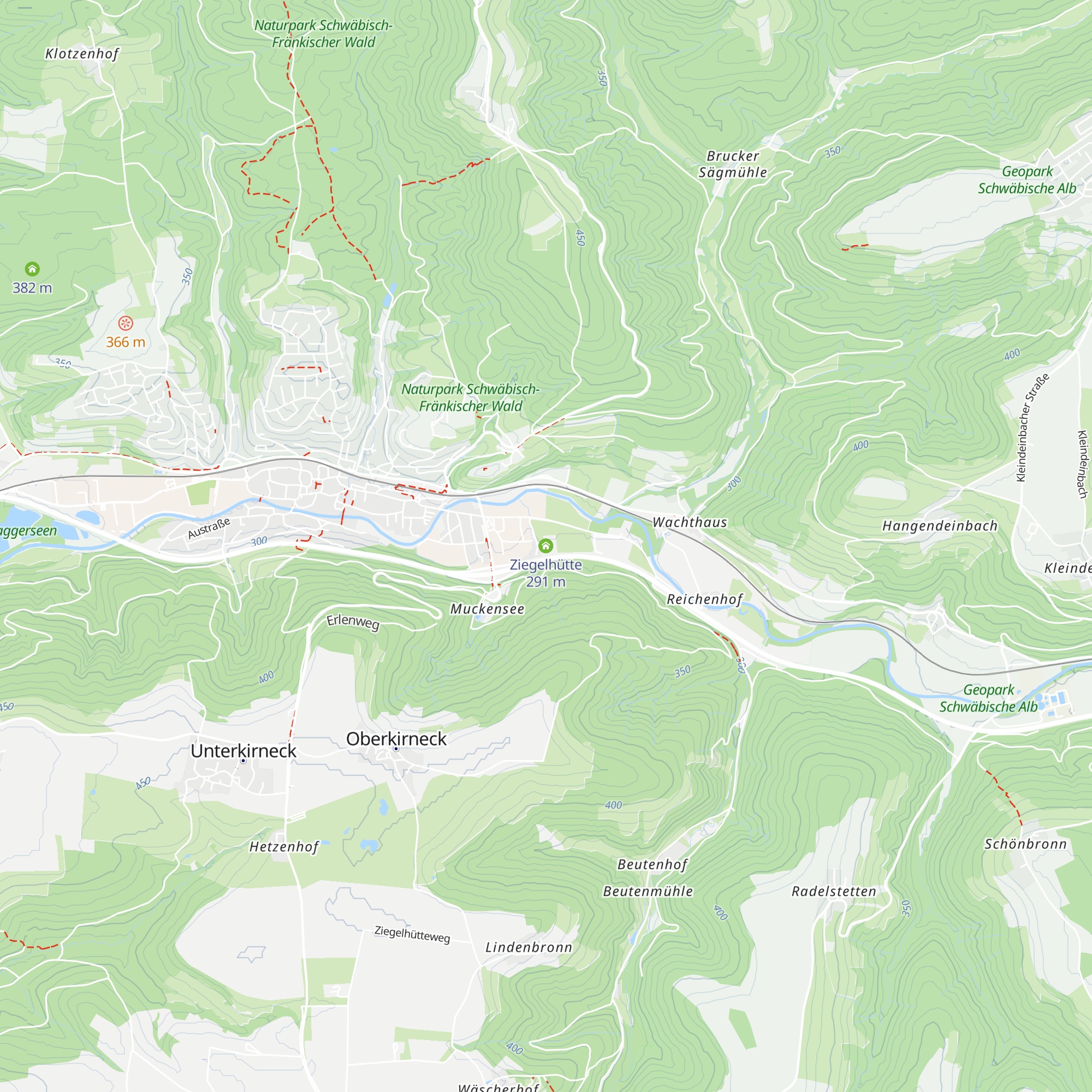 Ziegelhütte map