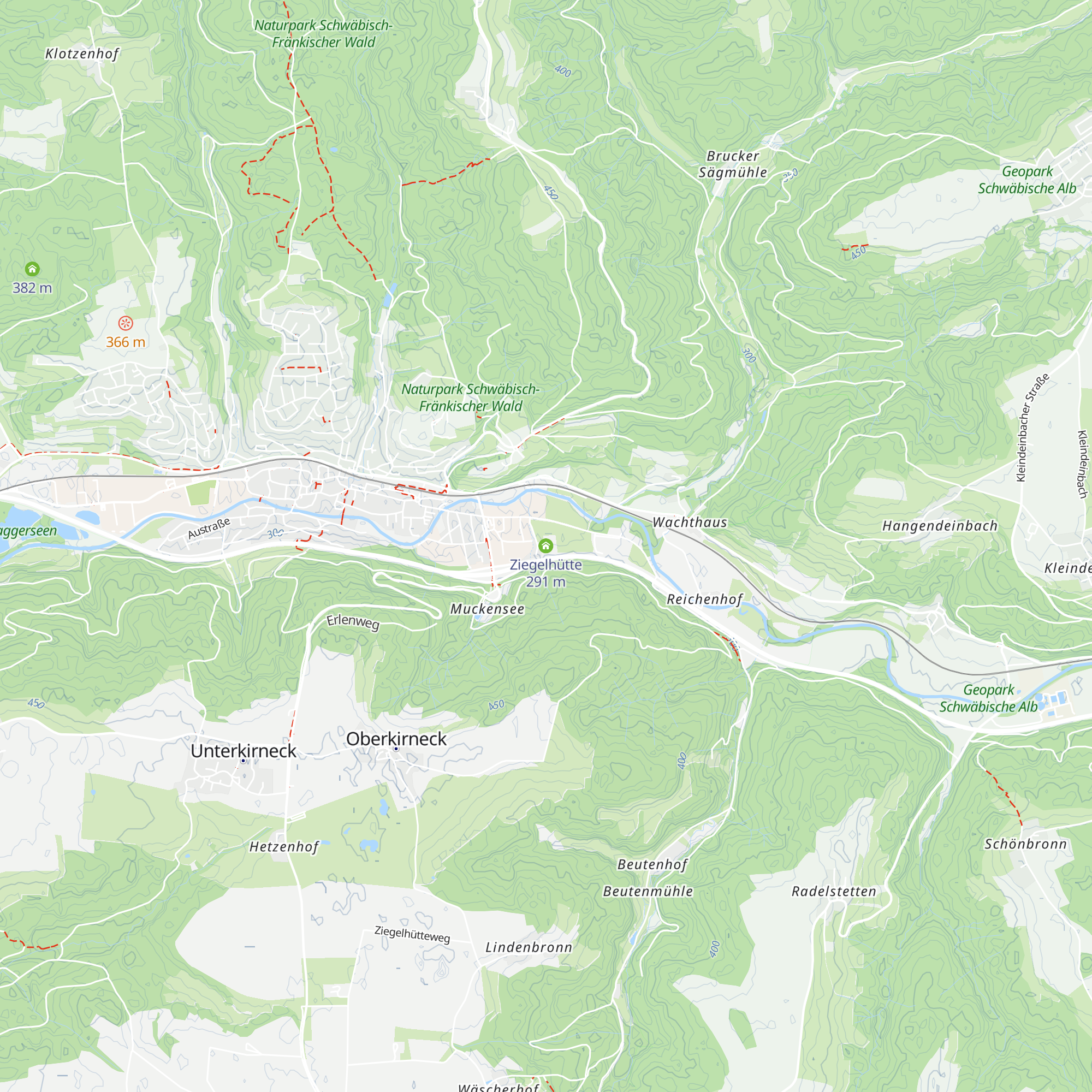 Ziegelhütte map