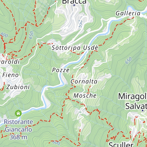 Map of Trattoria Acquata