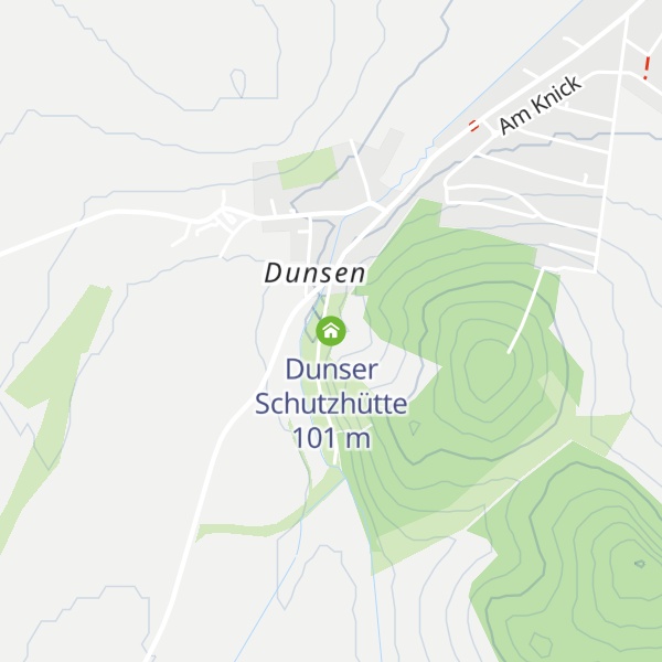 Map of Dunser Schutzhütte