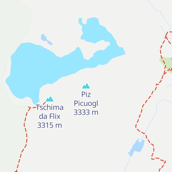 Map of Piz Picuogl