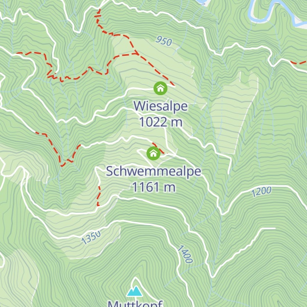 Map of Schwemmealpe
