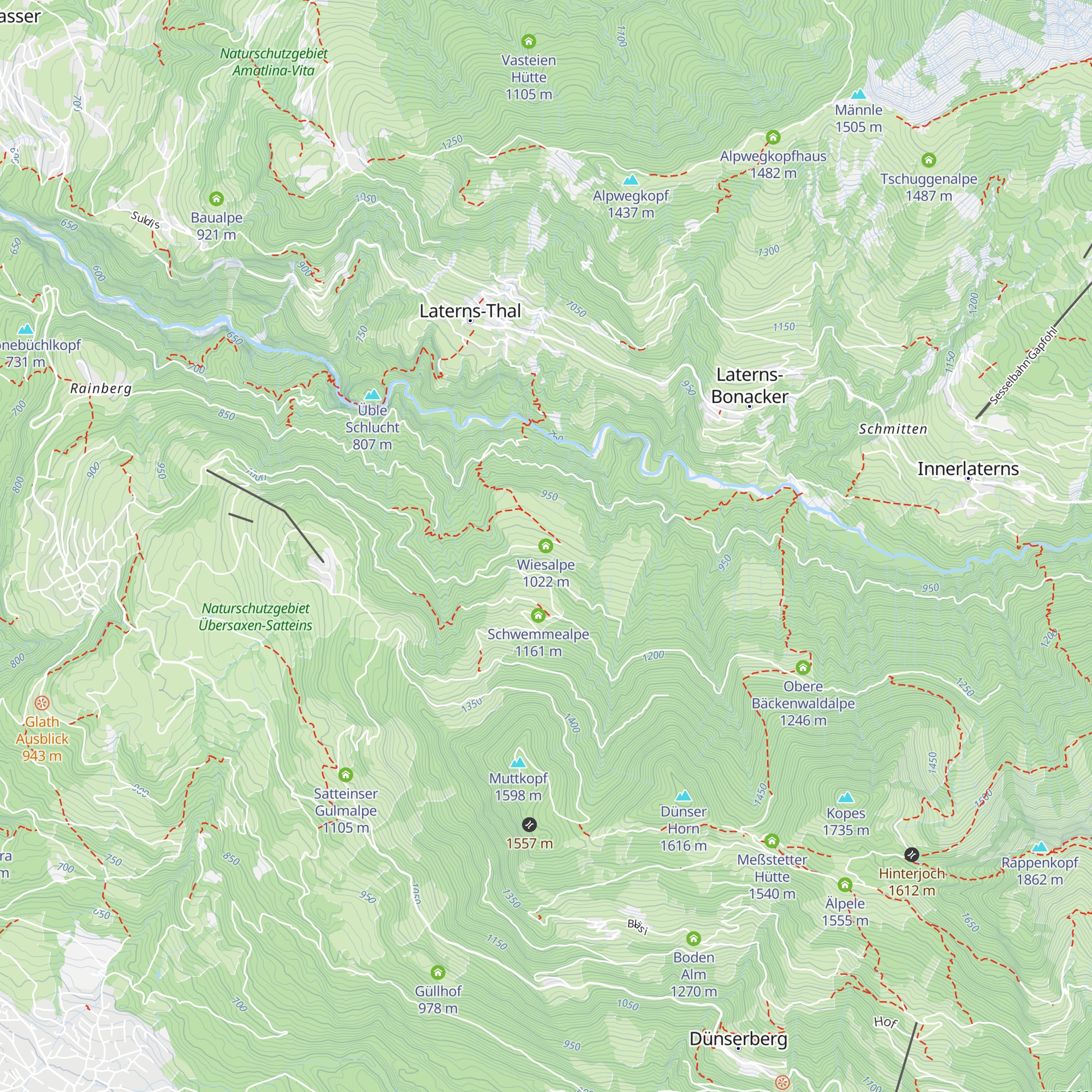 Wiesalpe map