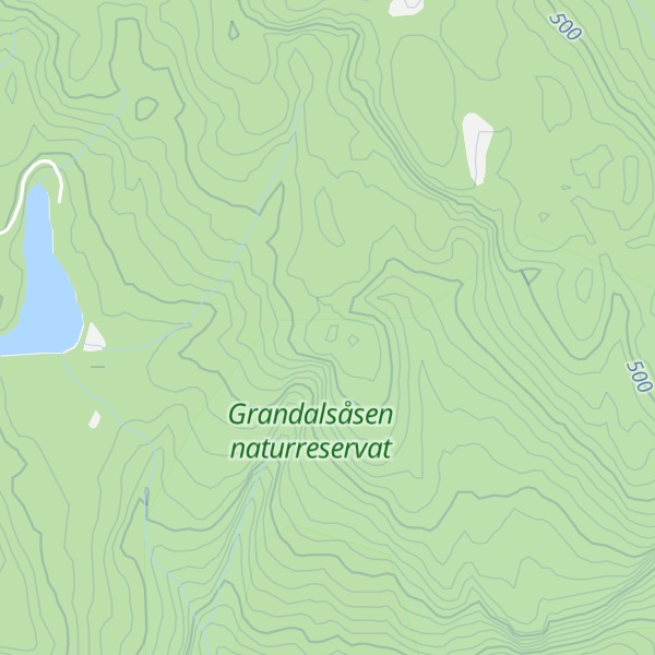 Map of Grandalsåsen