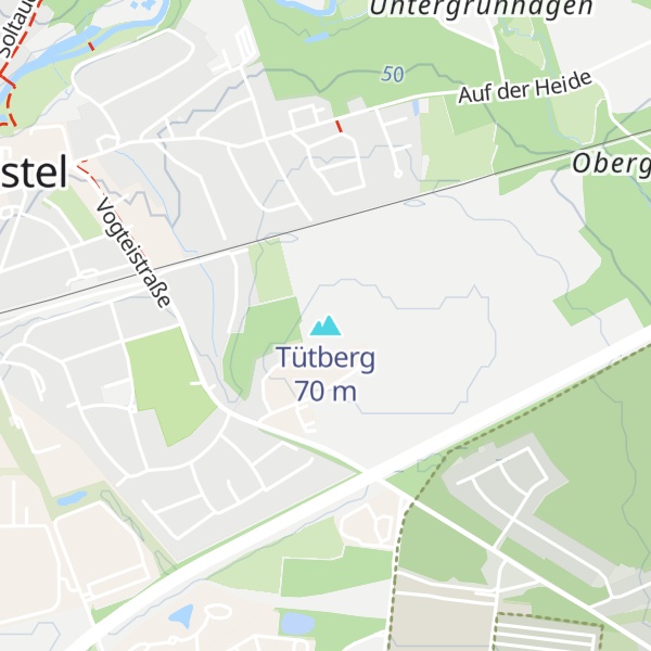 Map of Tütberg
