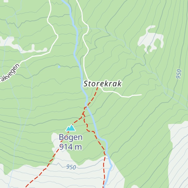 Map of Storekrakkoia