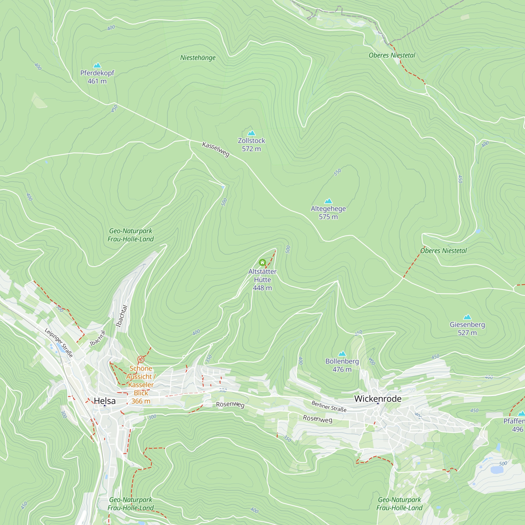 Altstätter Hütte map