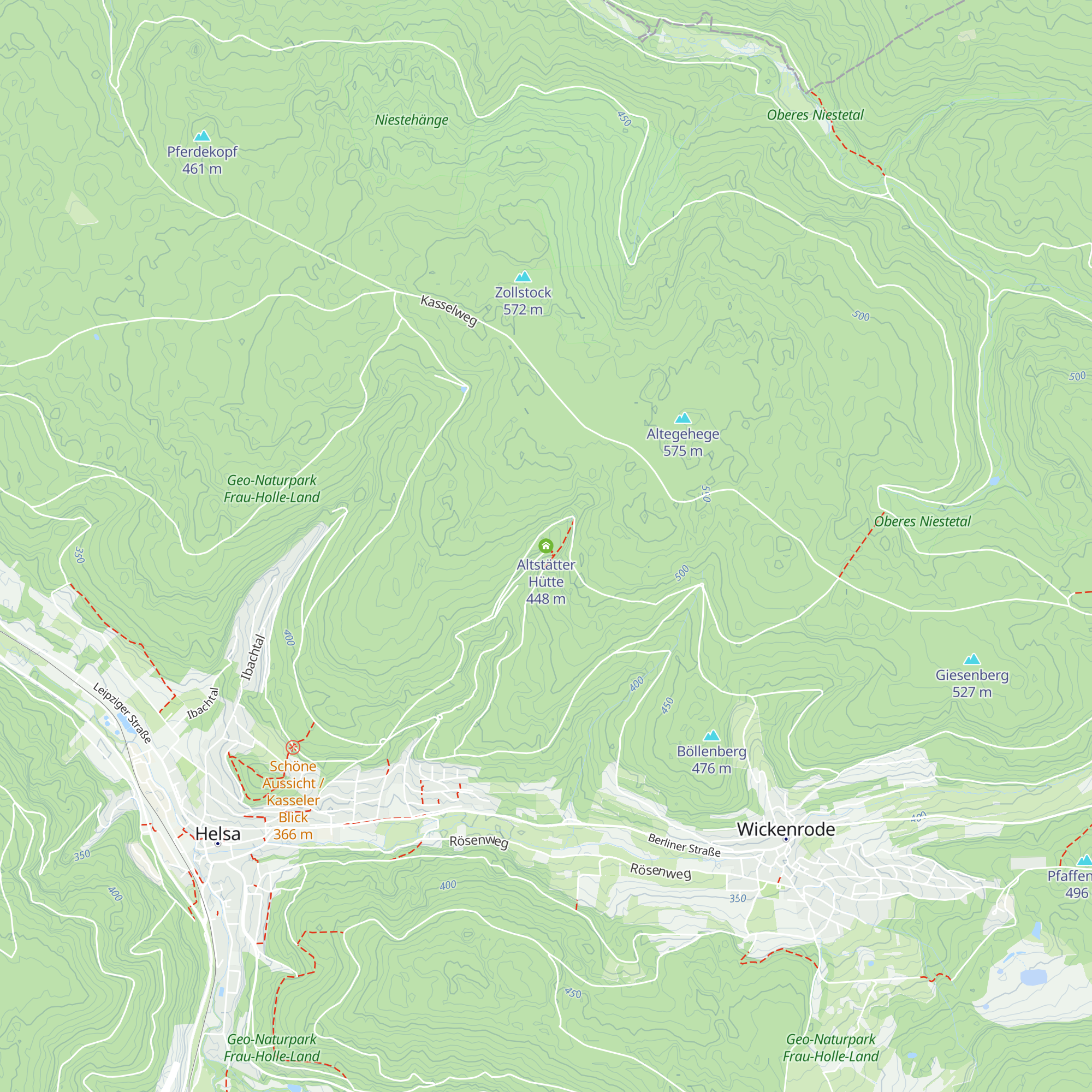 Altstätter Hütte map