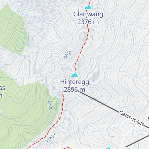 Map of Hinteregg