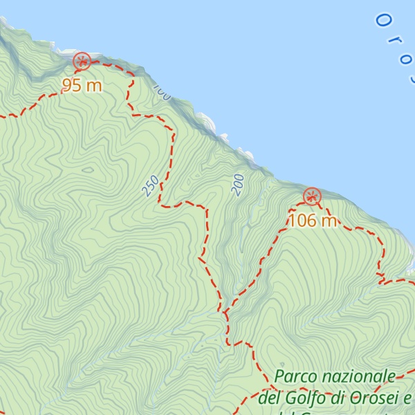 Map of Cuile Fenos Trainos