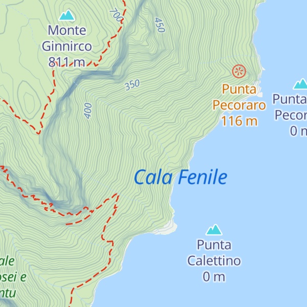 Map of Cuile Fenile