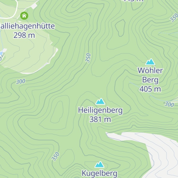 Map of Eselhütte