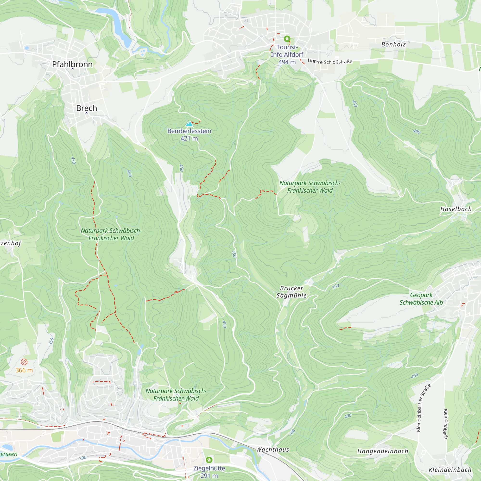 Moltenwaldhütte map