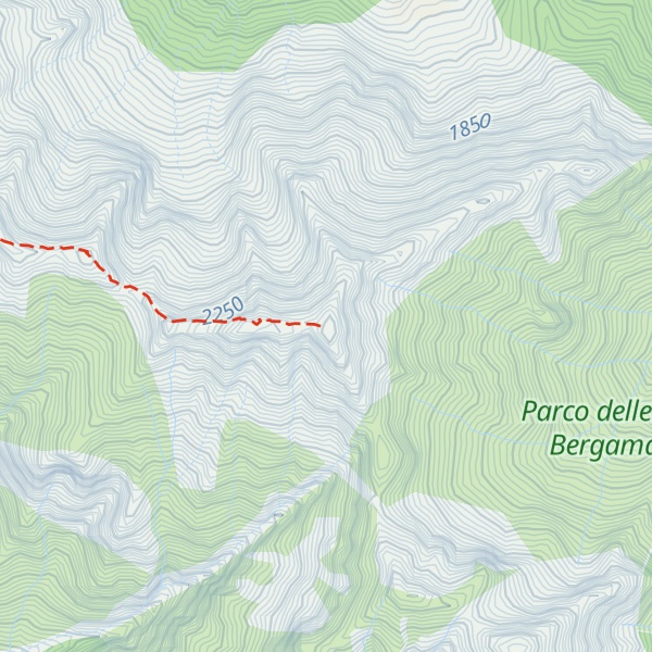 Map of Monte Pegherolo