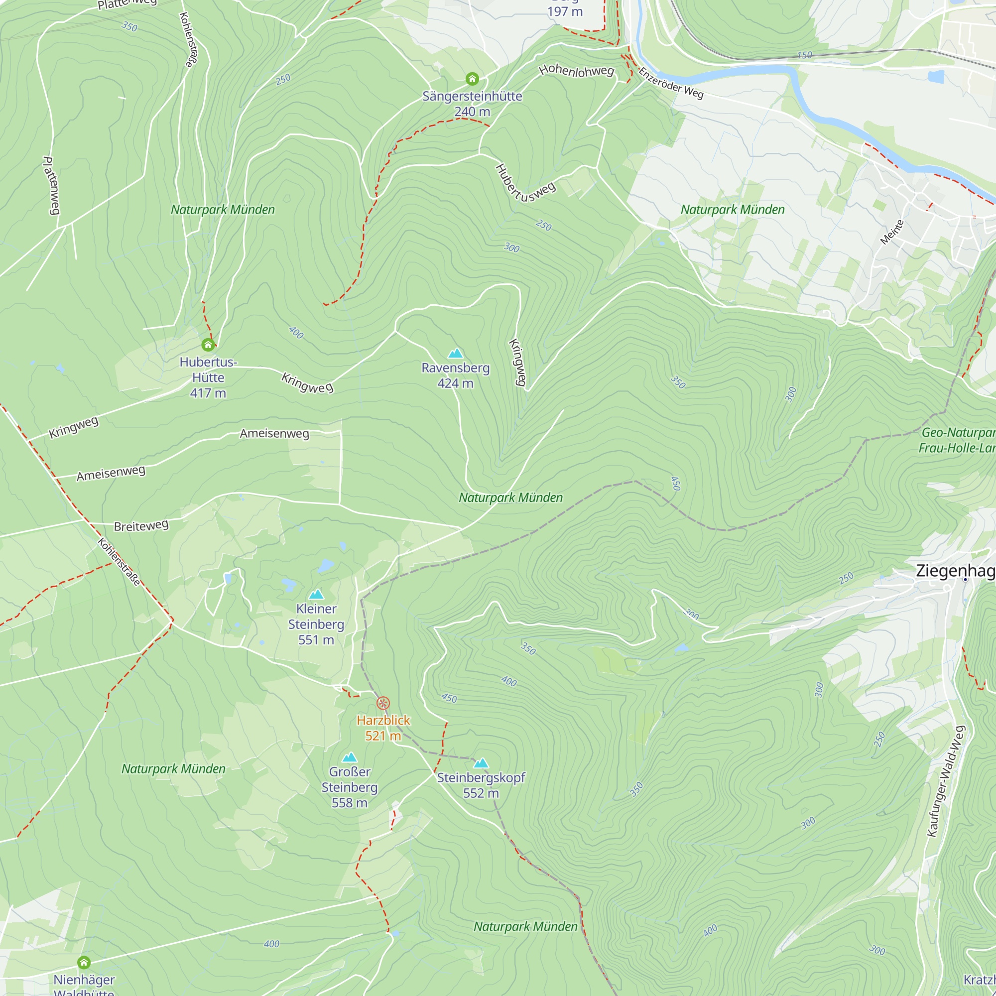 Ravensbornhütte map