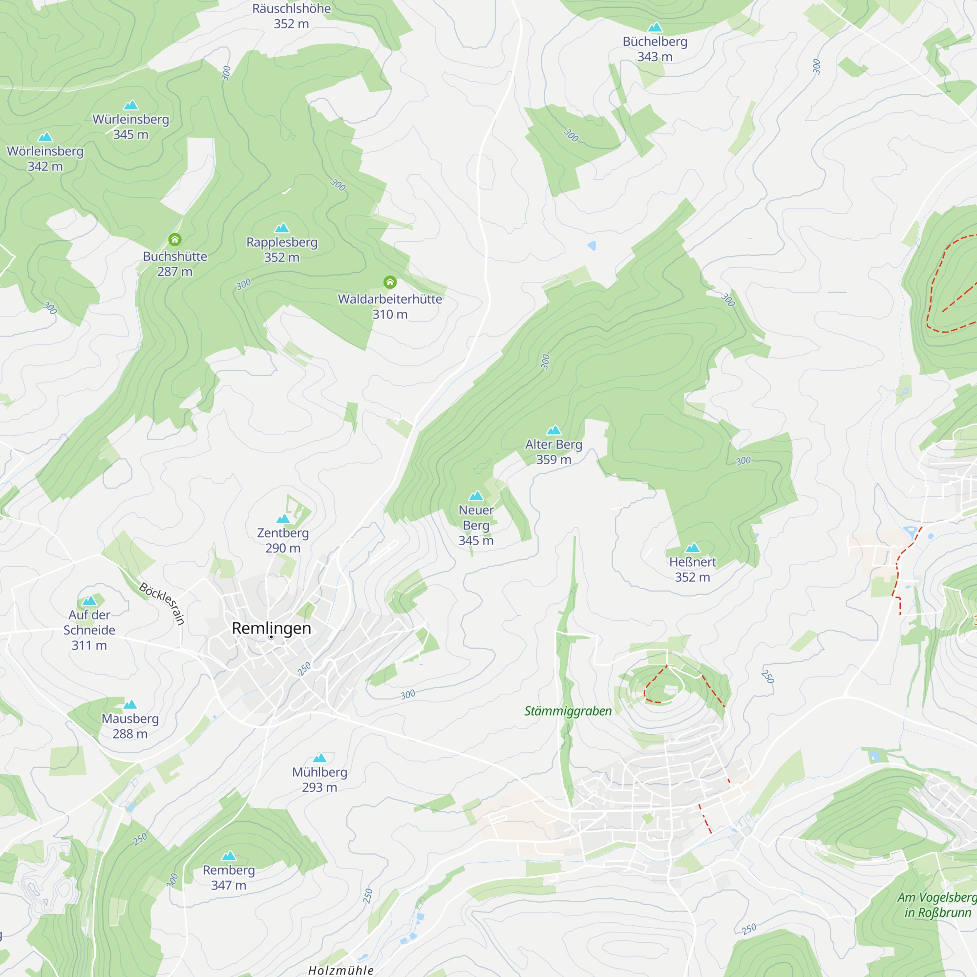 Jagdhütte map