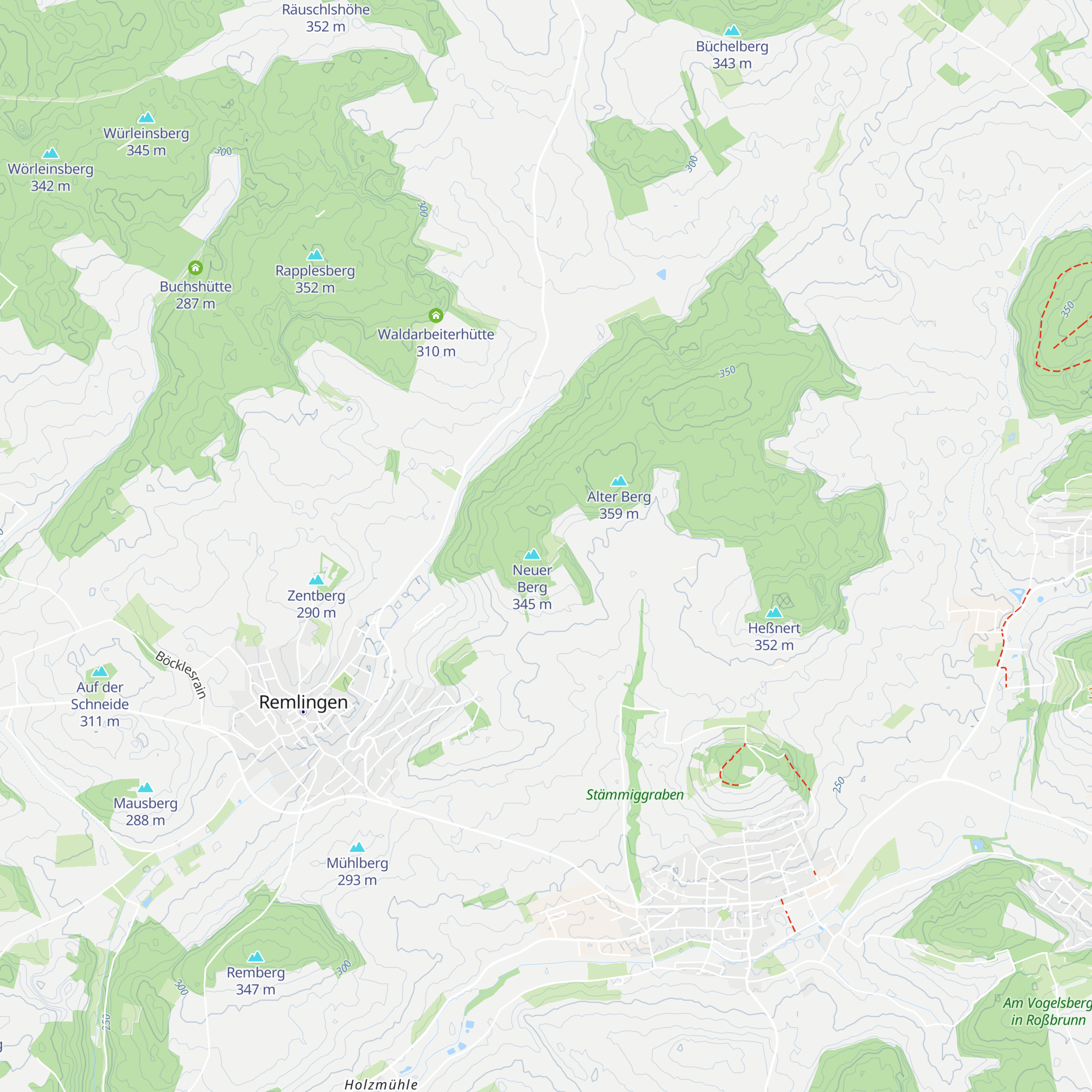 Jagdhütte map