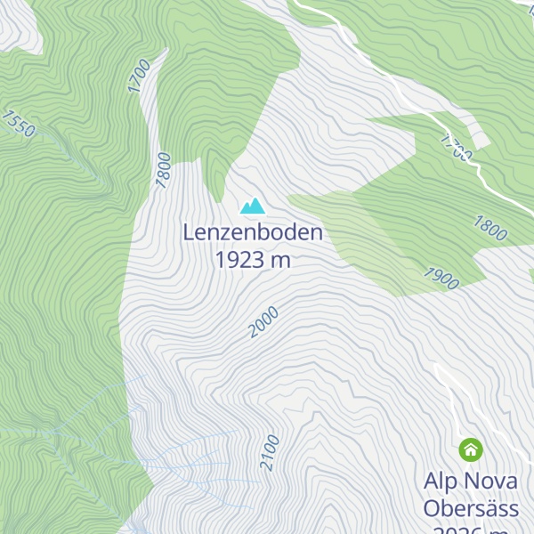 Map of Alp Larein Obersäss