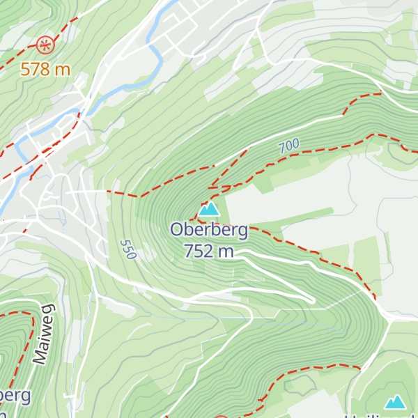 Map of Oberberg