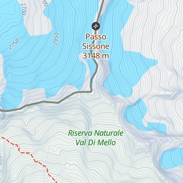 Map of Monte Sissone