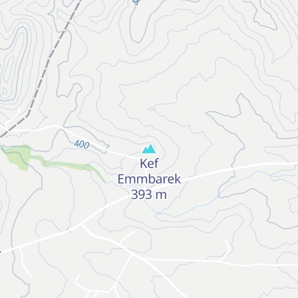Map of Kef Emmbarek