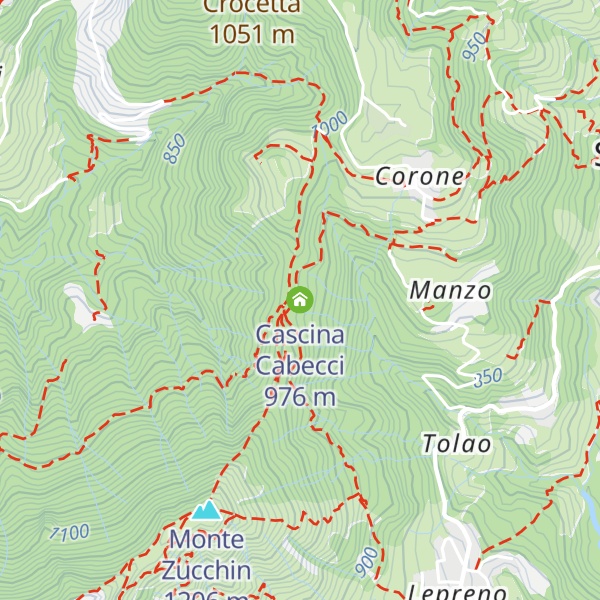 Map of Cascina Cabecci