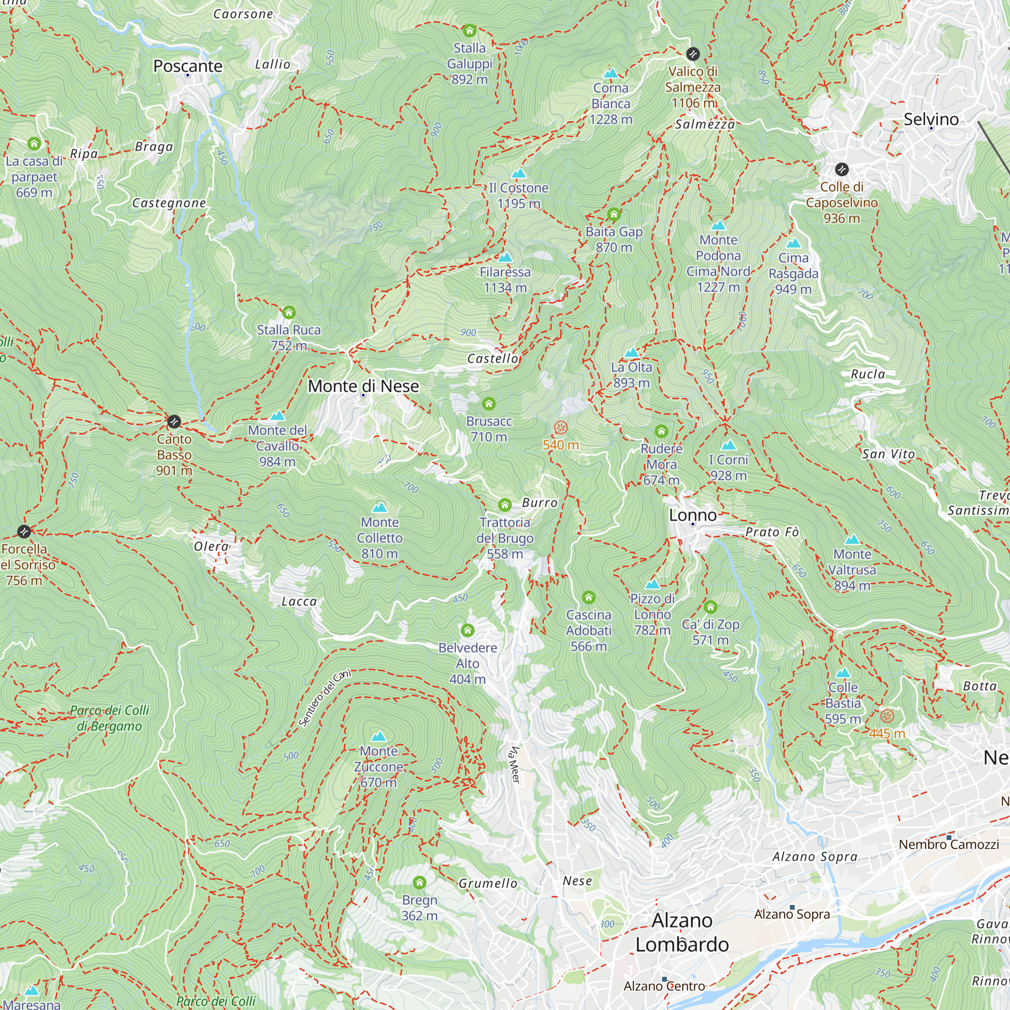 Trattoria del Brugo map