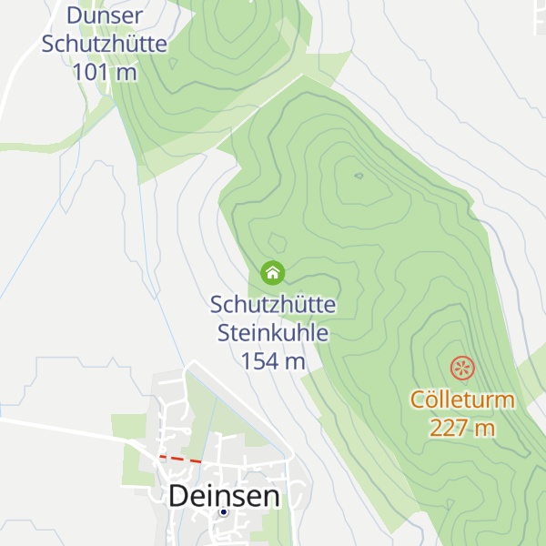 Map of Schutzhütte Steinkuhle
