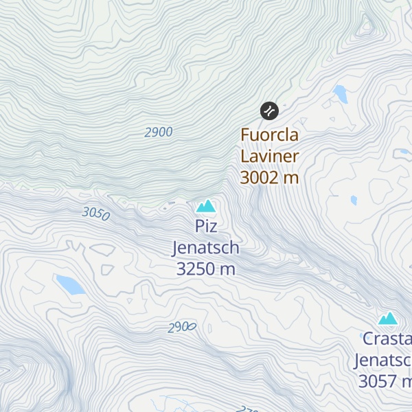 Map of Piz Jenatsch