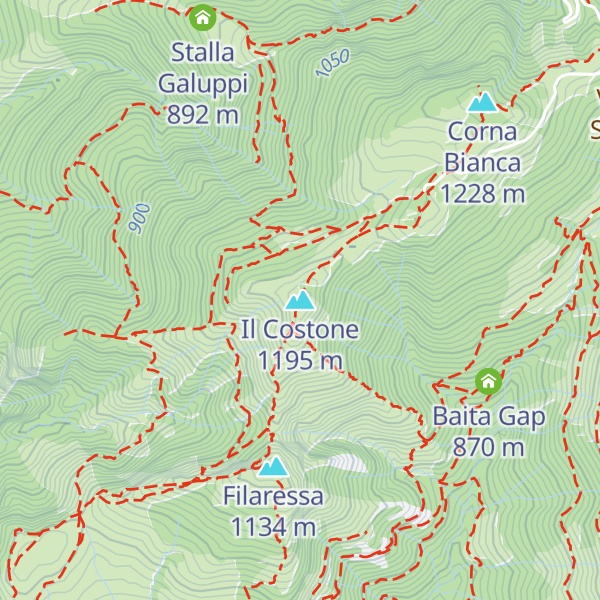 Map of Il Costone