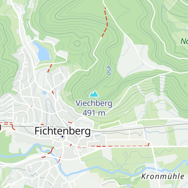 Map of Viechberg