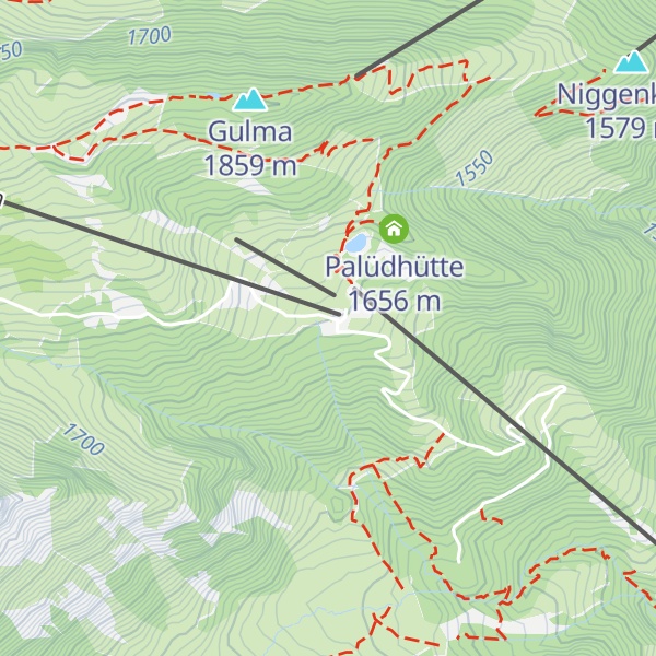 Map of Berghof Melkboden