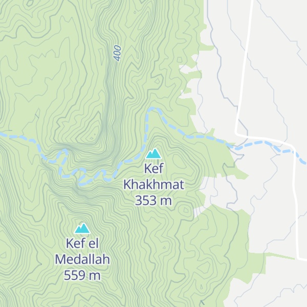 Map of Kef Khakhmat