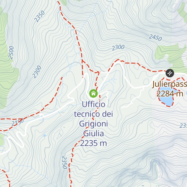 Map of Ufficio tecnico dei Grigioni Giulia
