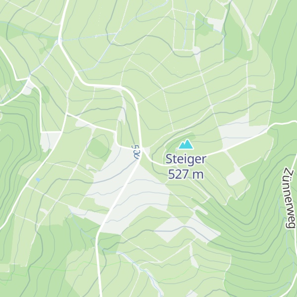 Map of Schutzhütte Steiger