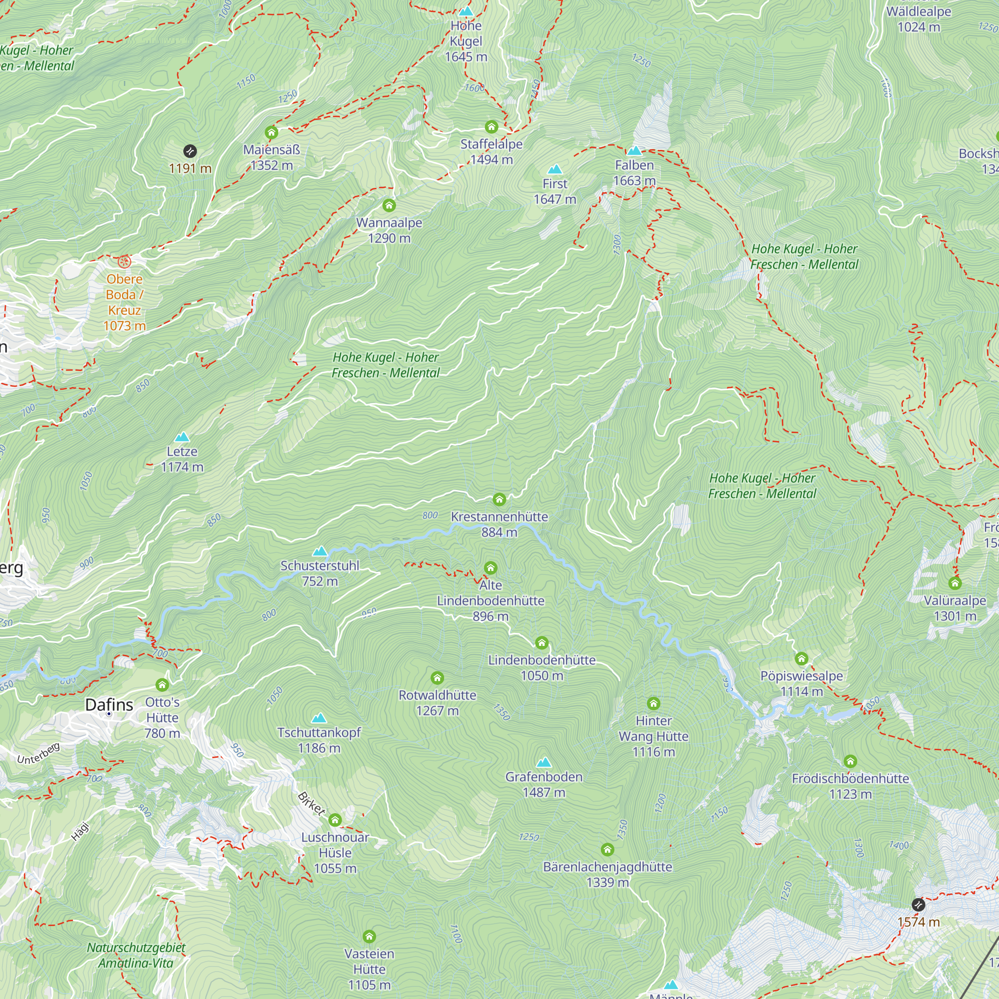 Krestannenhütte map