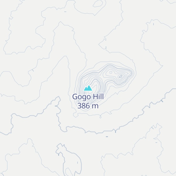 Map of Gogo Hill
