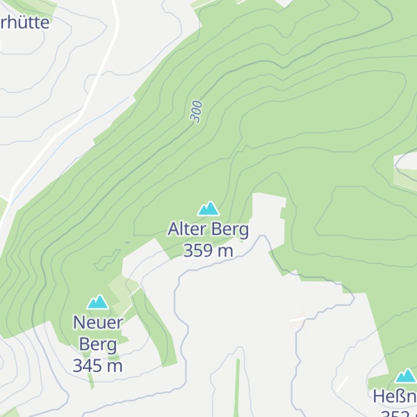 Map of Alter Berg