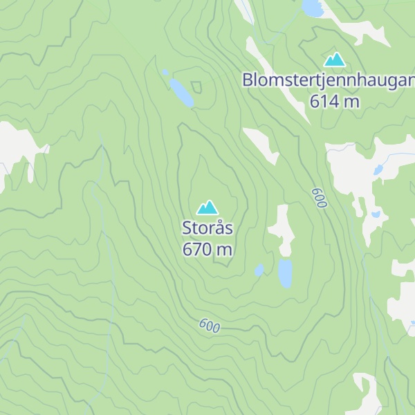 Map of Storås