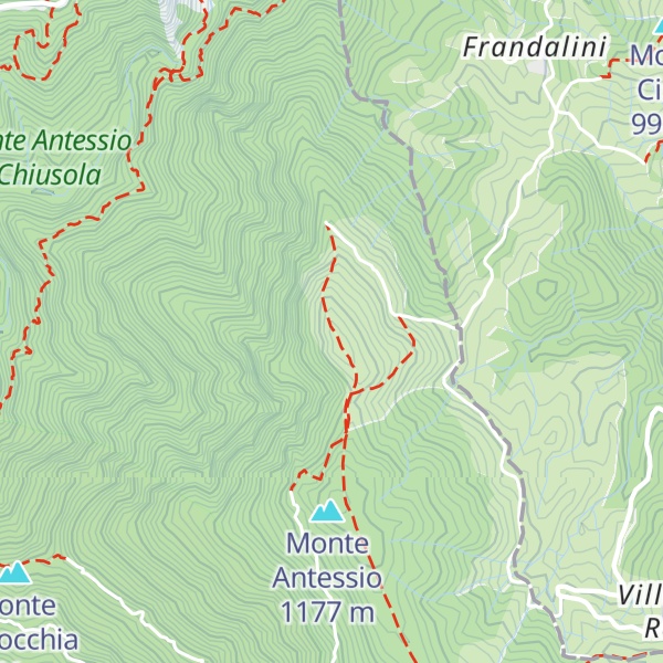 Map of Monte Mazeto
