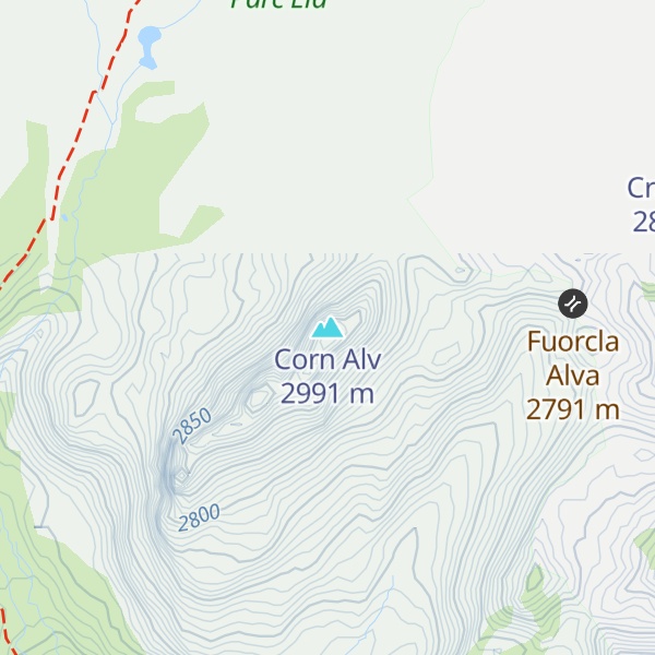 Map of Corn Alv