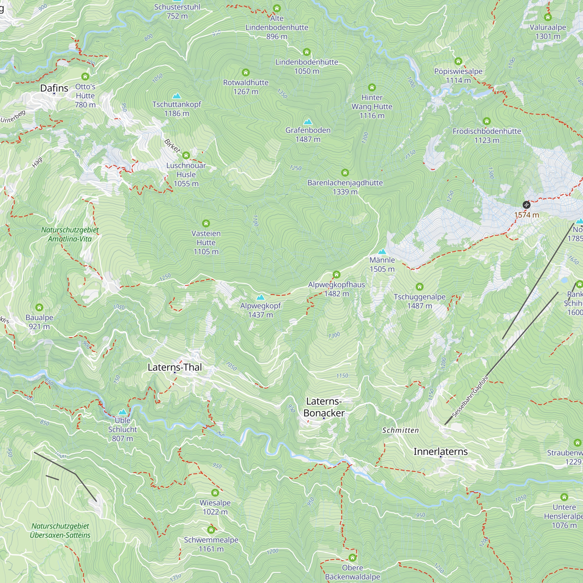 Alpwegalpe map