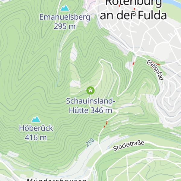 Map of Schauinsland-Hütte