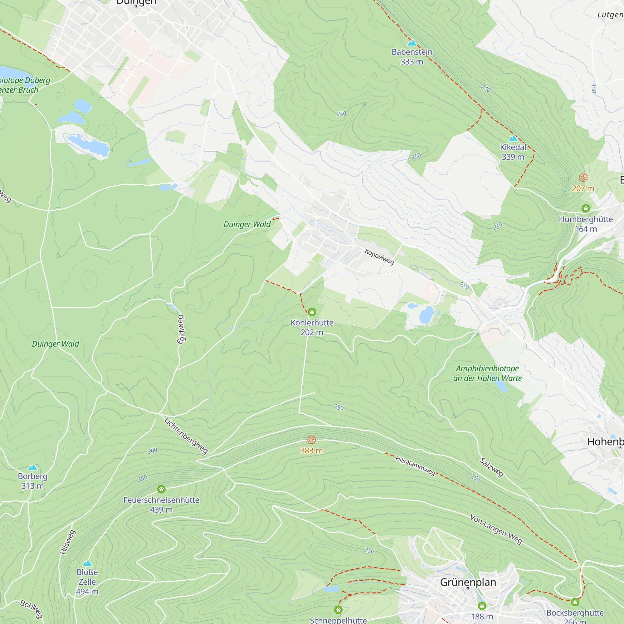 Köhlerhütte map