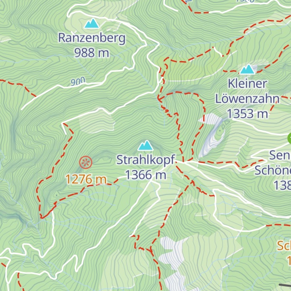 Map of Strahlkopf