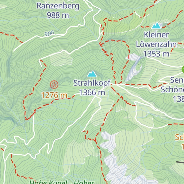 Map of Emser Hütte