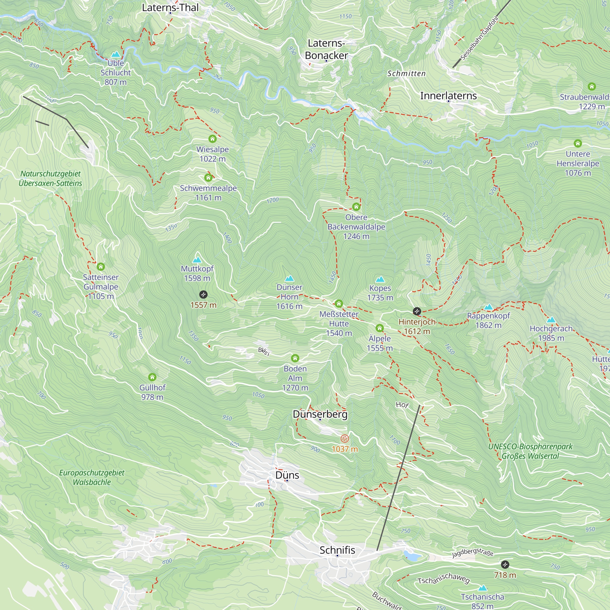 Alpe Egg map