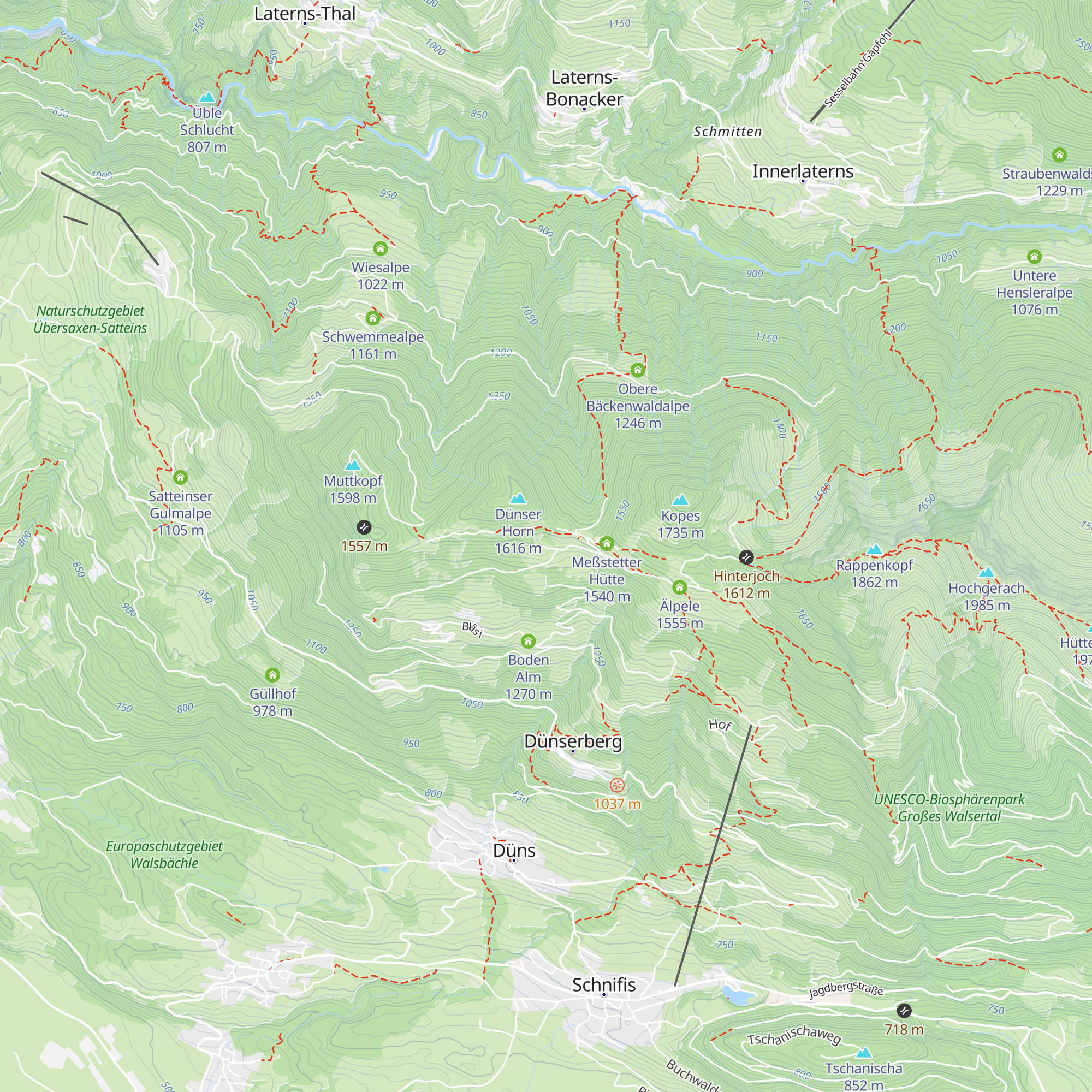Alpe Egg map